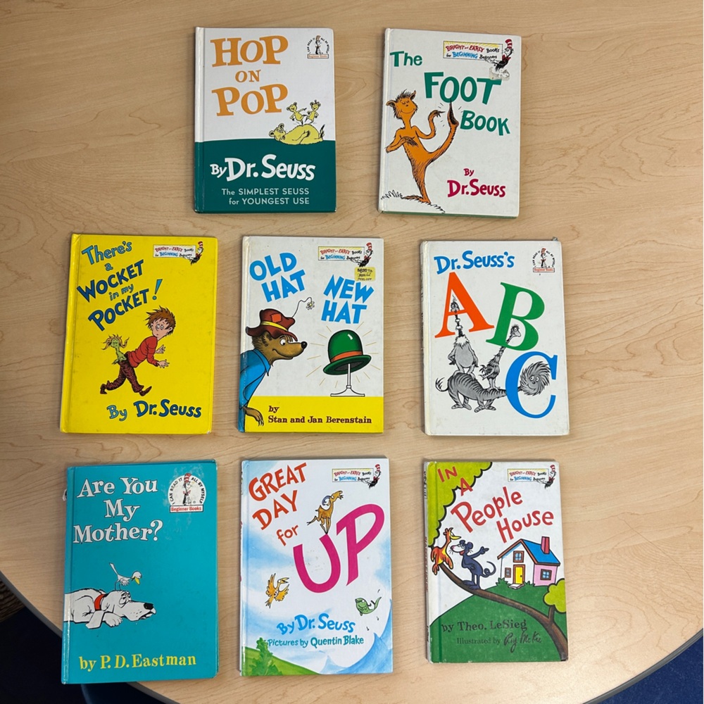 Dr. Seuss 8 Learning Books Set